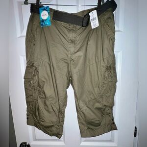 Cargo Shorts for Men Olive Khaki